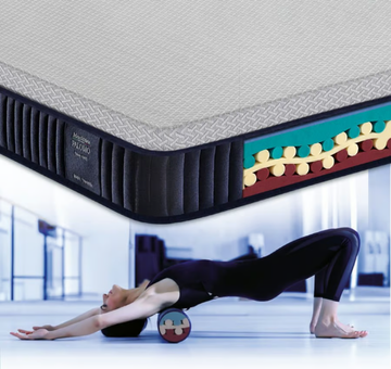 BODY TRAINER - Memory foam mattress with removable cover by Manifattura Falomo - view 3